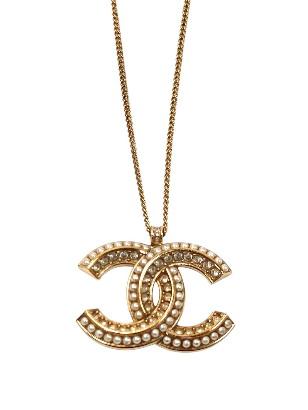 CHANEL シャネル ココマーク コメ有 2020年製 ネックレス ゴールド 管理番号：11674