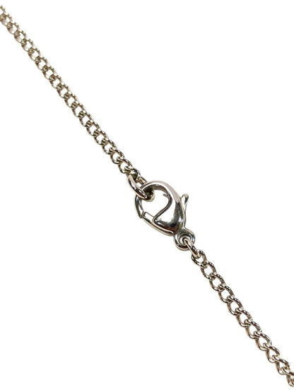 CHANEL シャネル ココマーク カラーストーン 2007年製 ネックレス シルバー 管理番号：11678