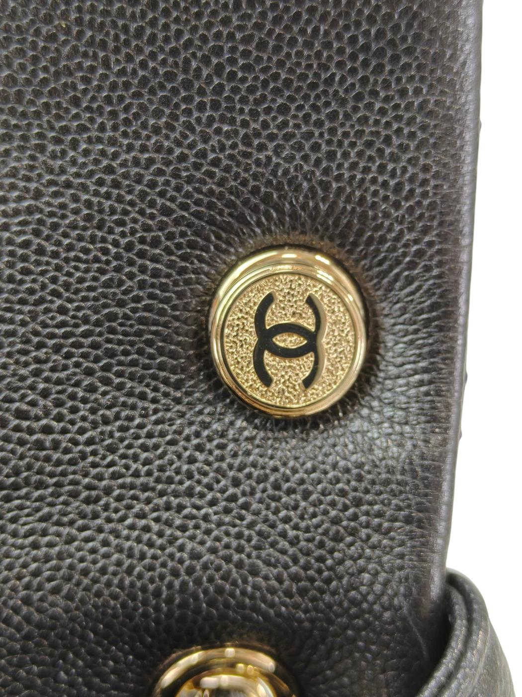CHANEL シャネル マトラッセ ココマーク マルチポケット リュック ブラック 管理番号：11693