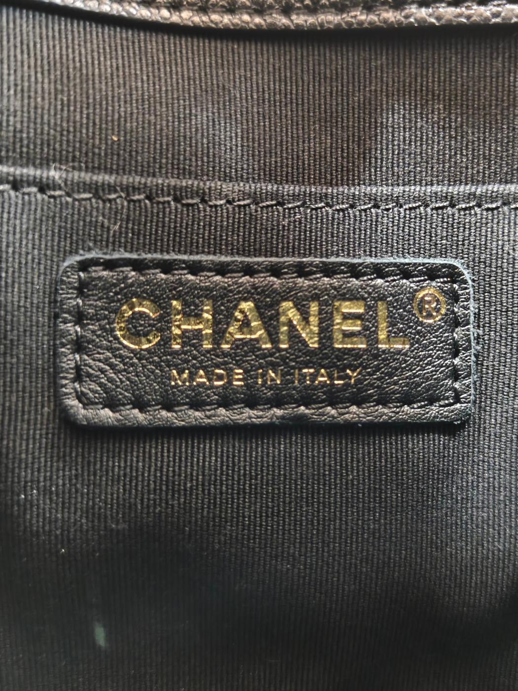 CHANEL シャネル マトラッセ ココマーク マルチポケット リュック ブラック 管理番号：11693