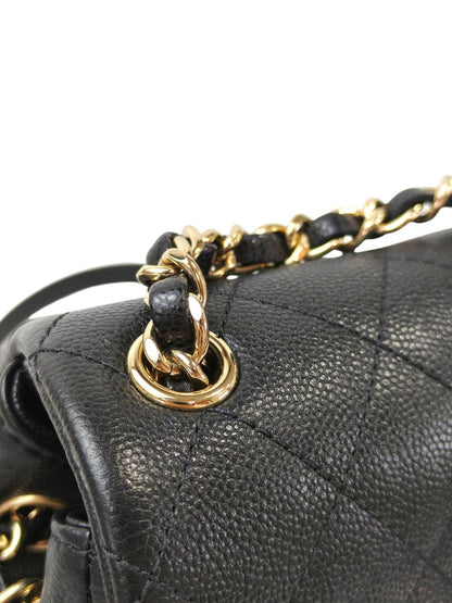 CHANEL シャネル マトラッセ ココマーク マルチポケット リュック ブラック 管理番号：11693
