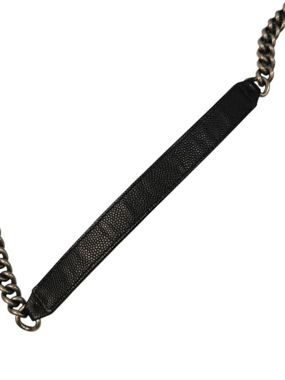 CHANEL シャネル ボーイシャネル チェーンウォレット チェーンショルダーバッグ ブラック 管理番号：11714