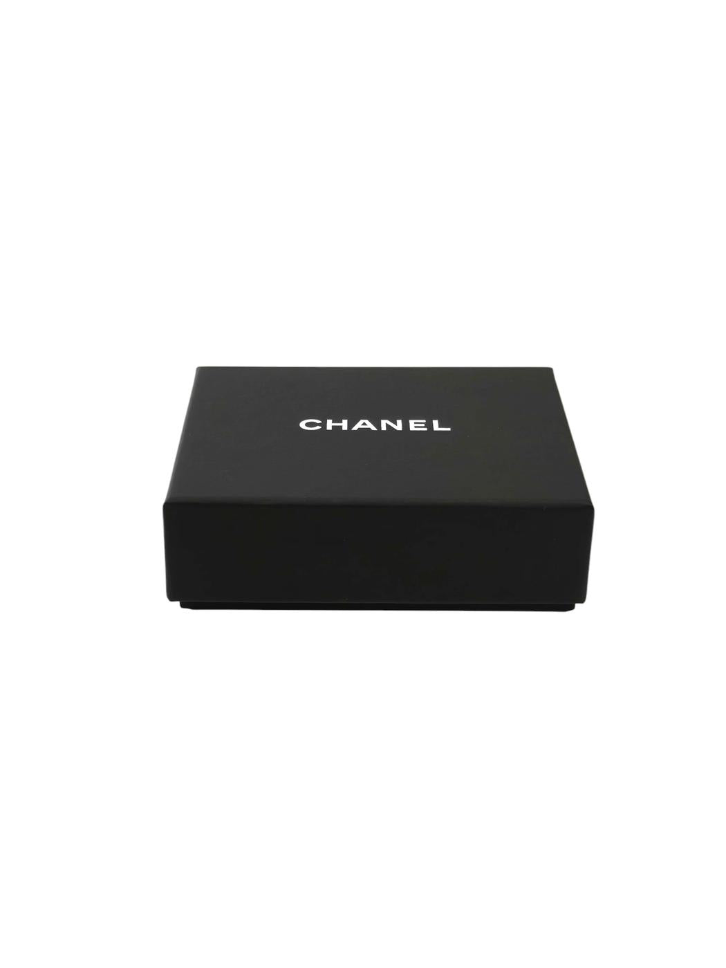 香奈儿（CHANEL）双C标识 CC Logo 粗花呢格纹风格项链 金色 A14 2014年秋冬款 管理编号：11754