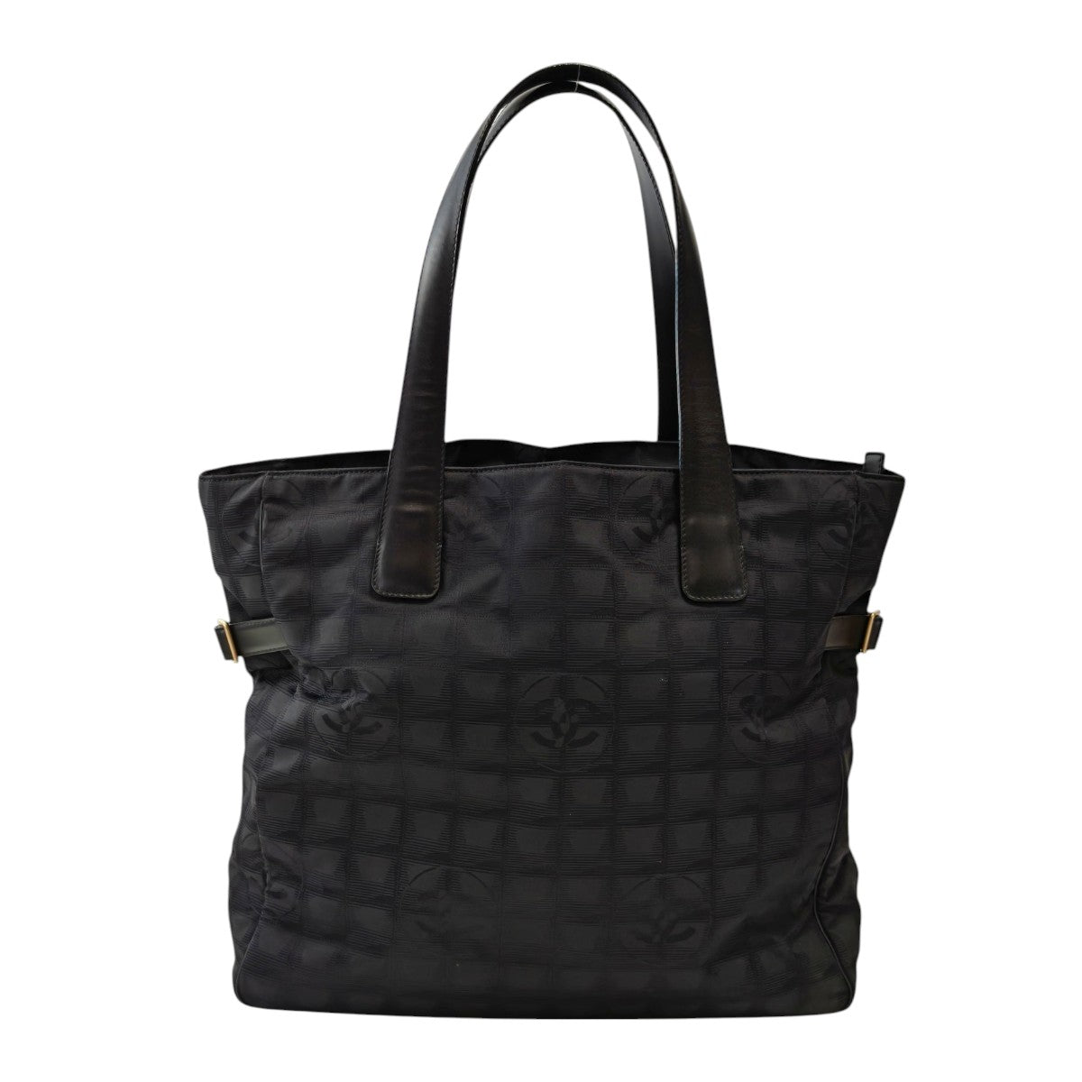 CHANEL シャネル ニュートラベルライントートGM トートバッグ 黒 管理番号：11769