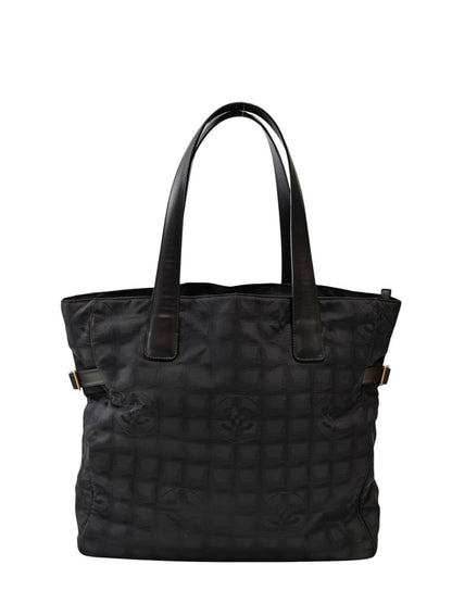 CHANEL シャネル ニュートラベルライントートGM トートバッグ 黒 管理番号：11769