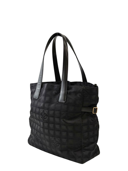 CHANEL シャネル ニュートラベルライントートGM トートバッグ 黒 管理番号：11769