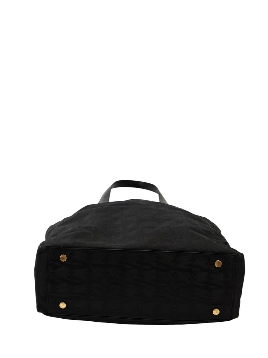 CHANEL シャネル ニュートラベルライントートGM トートバッグ 黒 管理番号：11769