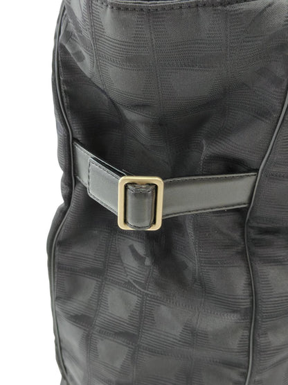 CHANEL シャネル ニュートラベルライントートGM トートバッグ 黒 管理番号：11769