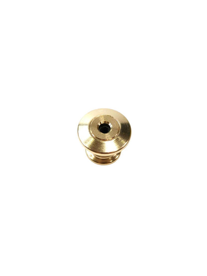 CHANEL Coco Mark Round Rhinestone Brooch Gold 2024 Ref: 11796