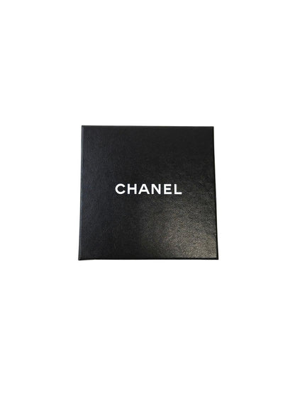 CHANEL Coco Mark Bangle Black x White Control Number: 11798