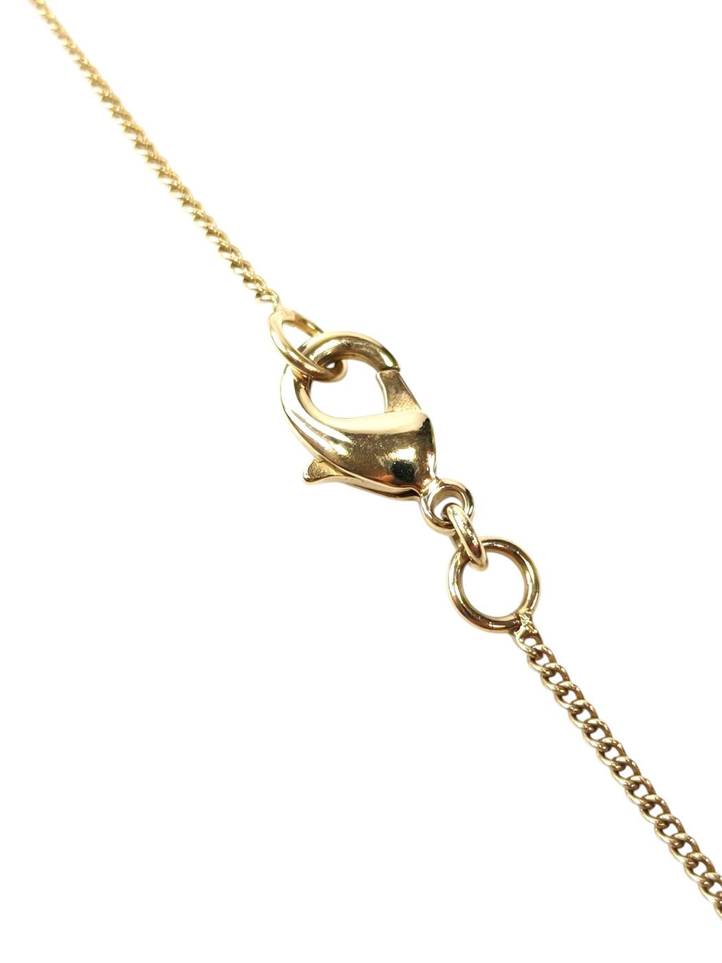 CHANEL Camellia Coco Mark White x Black Chain approx. 42cm Necklace Gold 2012 Ref: 11801
