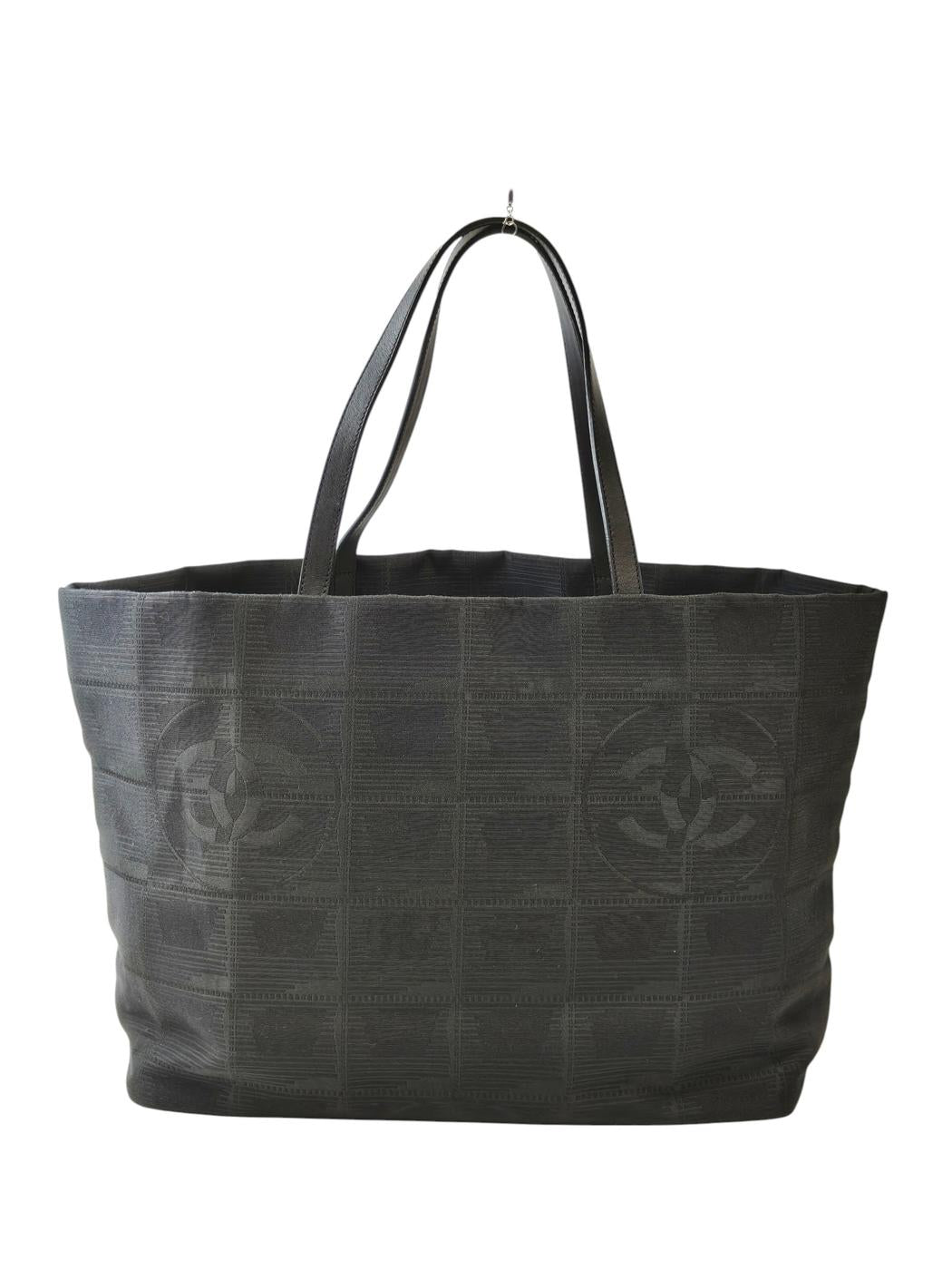 CHANEL New Travel Line Tote, Serial No. 12, Tote Bag, Black, Reference No.: 11810