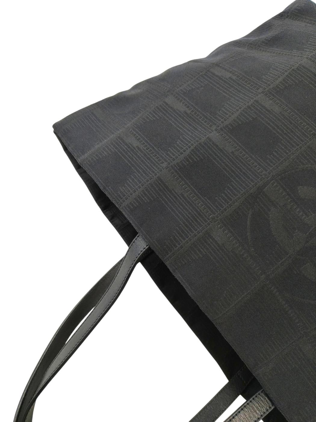 CHANEL New Travel Line Tote, Serial No. 12, Tote Bag, Black, Reference No.: 11810