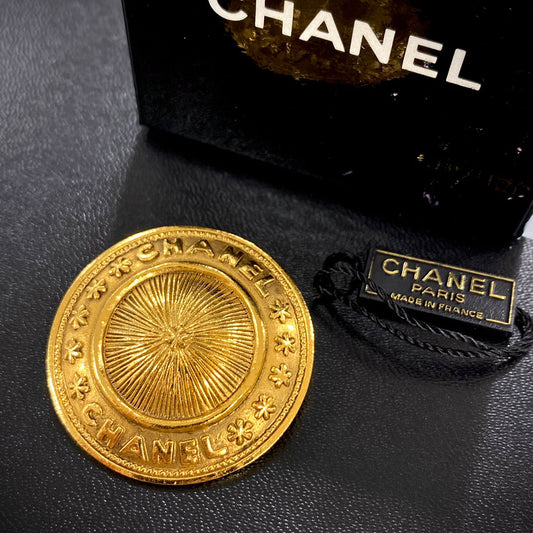 CHANEL シャネル ヴィンテージ ブローチ 管理番号：1380