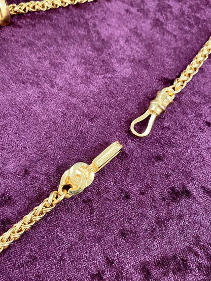 CHANEL Vintage Coco Mark Swing Necklace Reference Number: 1461