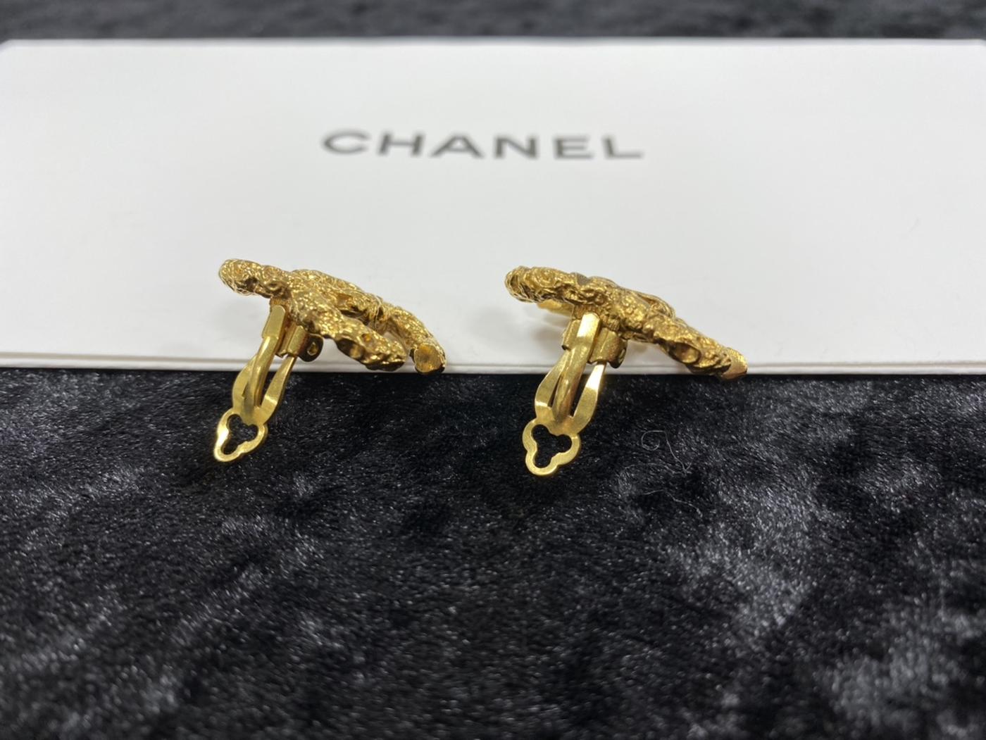 CHANEL シャネル ヴィンテージ ココマークイヤリング 管理番号：1601