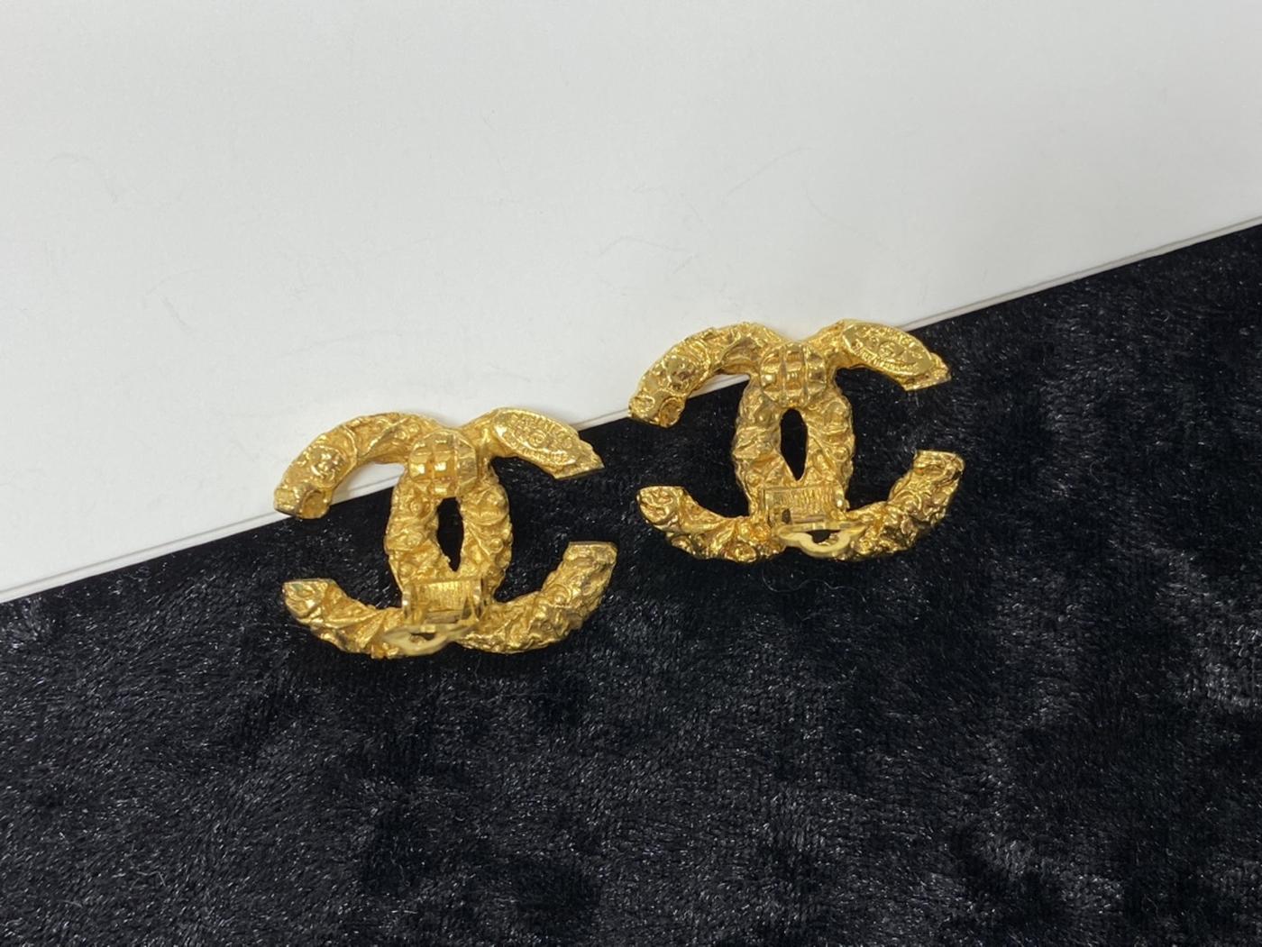 CHANEL シャネル ヴィンテージ ココマークイヤリング 管理番号：1601