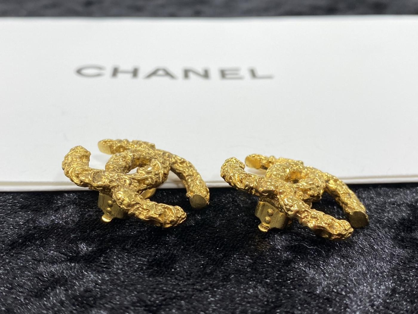 CHANEL シャネル ヴィンテージ ココマークイヤリング 管理番号：1601