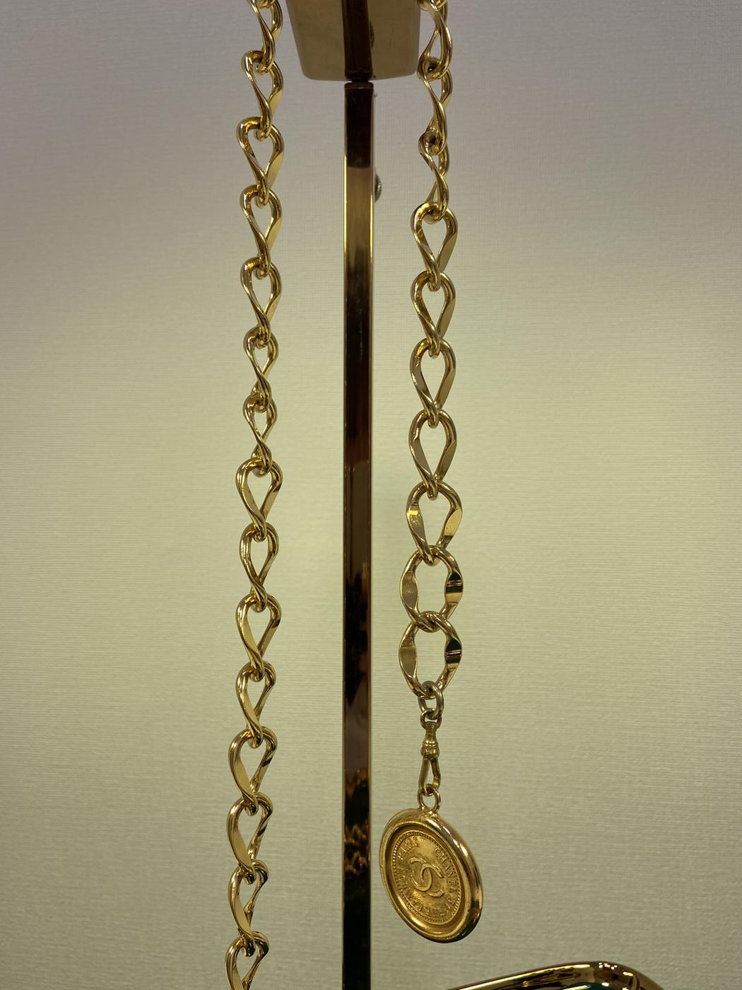 CHANEL Vintage Chain Belt Necklace Control Number: 2567