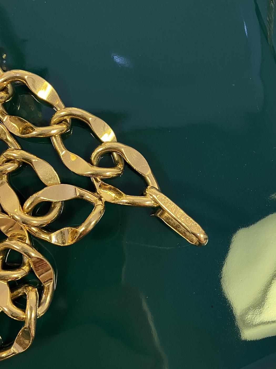 CHANEL Vintage Chain Belt Necklace Control Number: 2567