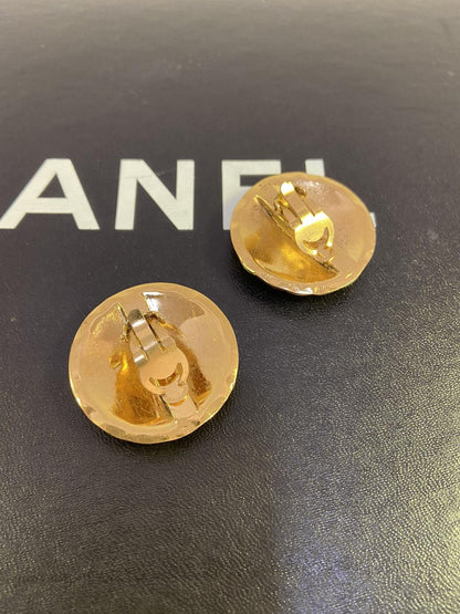 CHANEL シャネル ヴィンテージ イヤリング マトラッセ ココマーク 管理番号：3047