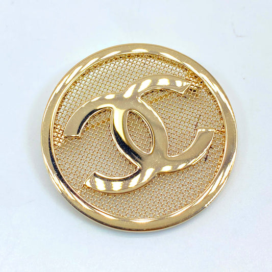 シャネル CHANEL ブローチ コサージュ ゴールド ココマーク ゴールド 管理番号：5109