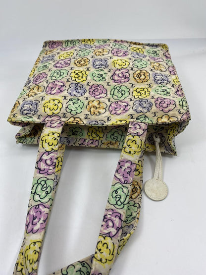 香奈儿山茶花迷你手提包/单肩包，山茶花和Coco标志印花，参考编号：6513