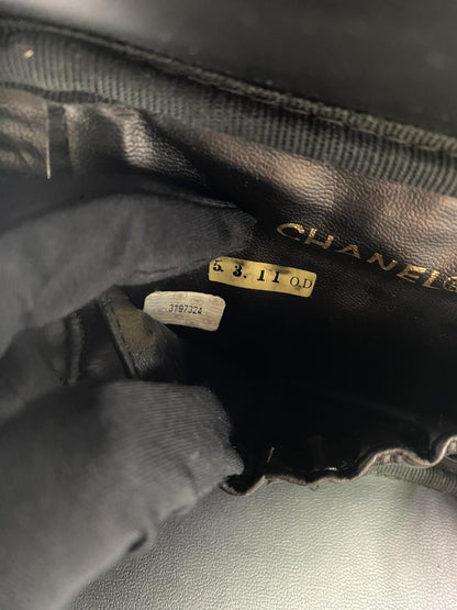 香奈儿双色化妆包，化妆袋，手提包，参考编号：8265