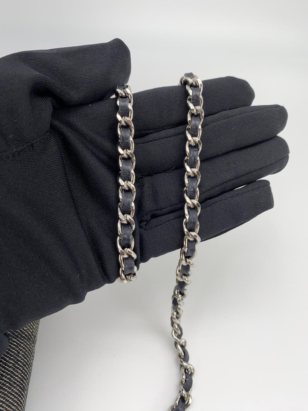 Chanel CHANEL Choco Bar Denim Shoulder Bag Chain Shoulder Control Number: 9084