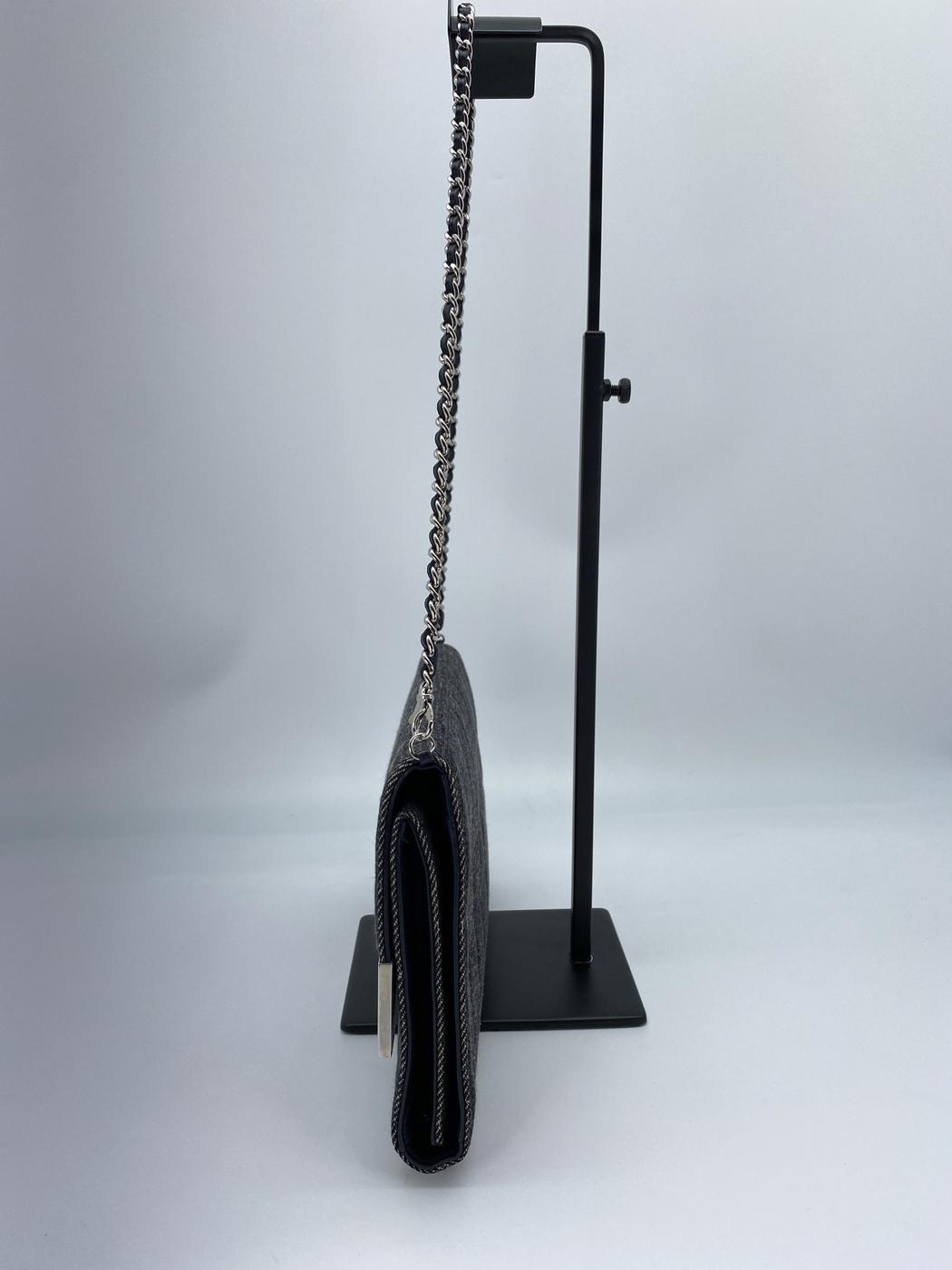 Chanel CHANEL Choco Bar Denim Shoulder Bag Chain Shoulder Control Number: 9084