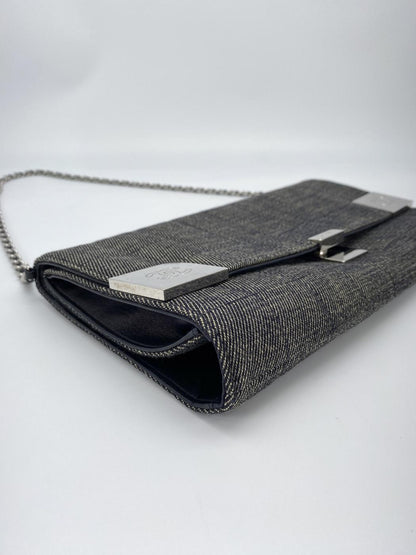 Chanel CHANEL Choco Bar Denim Shoulder Bag Chain Shoulder Control Number: 9084