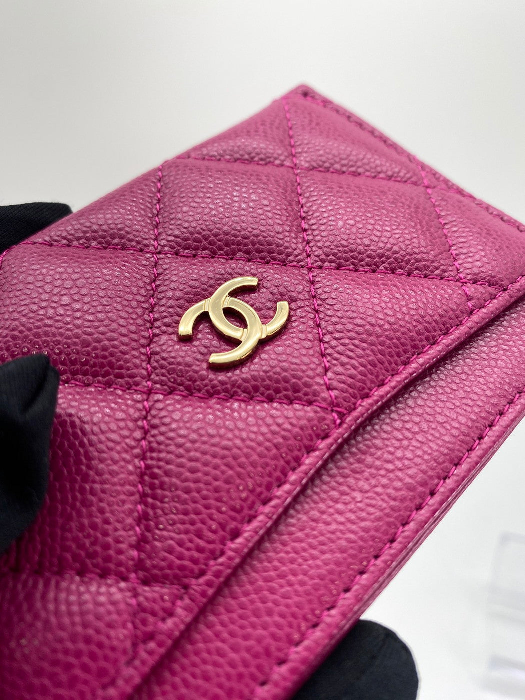 CHANEL シャネル カードケース パスケース 名刺入れ キャビアスキン