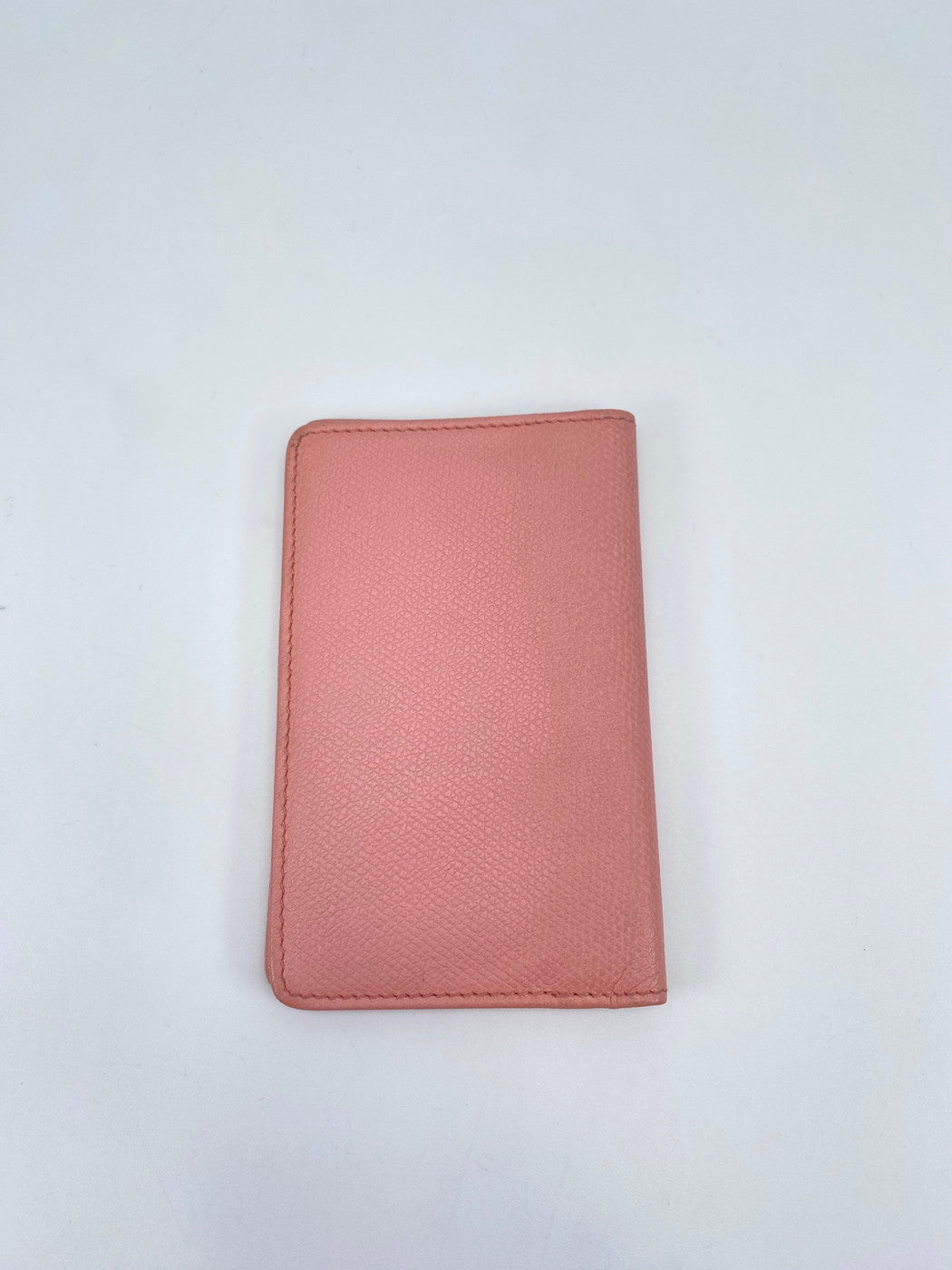 CHANEL Card Case A20910 Coco Button Pink Leather Vintage Reference Number: 9288