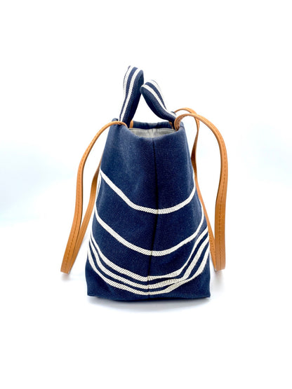 CHANEL シャネル ココマーク デニム 2WAY トートバッグ ショルダーバッグ A92240 管理番号：9398