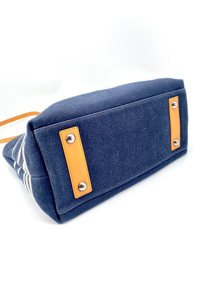 CHANEL シャネル ココマーク デニム 2WAY トートバッグ ショルダーバッグ A92240 管理番号：9398