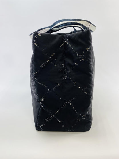 CHANEL シャネル A11833 トラベルライントートMM ハンドバッグ ブラック トートバッグ ナイロン 管理番号：9667