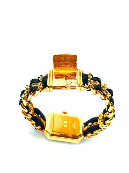 香奈儿 Premiere 系列腕表，S 码，H0001，黄金材质，黑色表盘，石英机芯，参考编号：9758