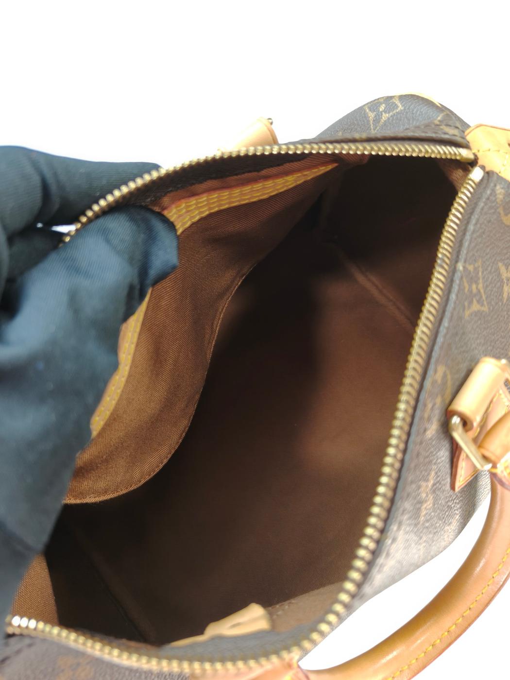 路易威登 Speedy 25 手提包 波士顿包 M41528 棕色 控制编号：10401