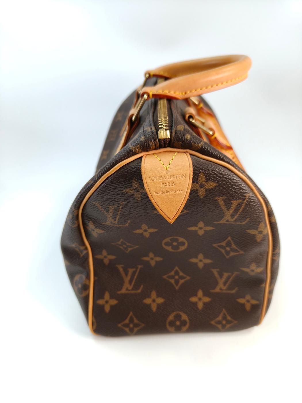 路易威登 Speedy 25 手提包 波士顿包 M41528 棕色 控制编号：10401