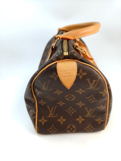 路易威登 Speedy 25 手提包 波士顿包 M41528 棕色 控制编号：10401