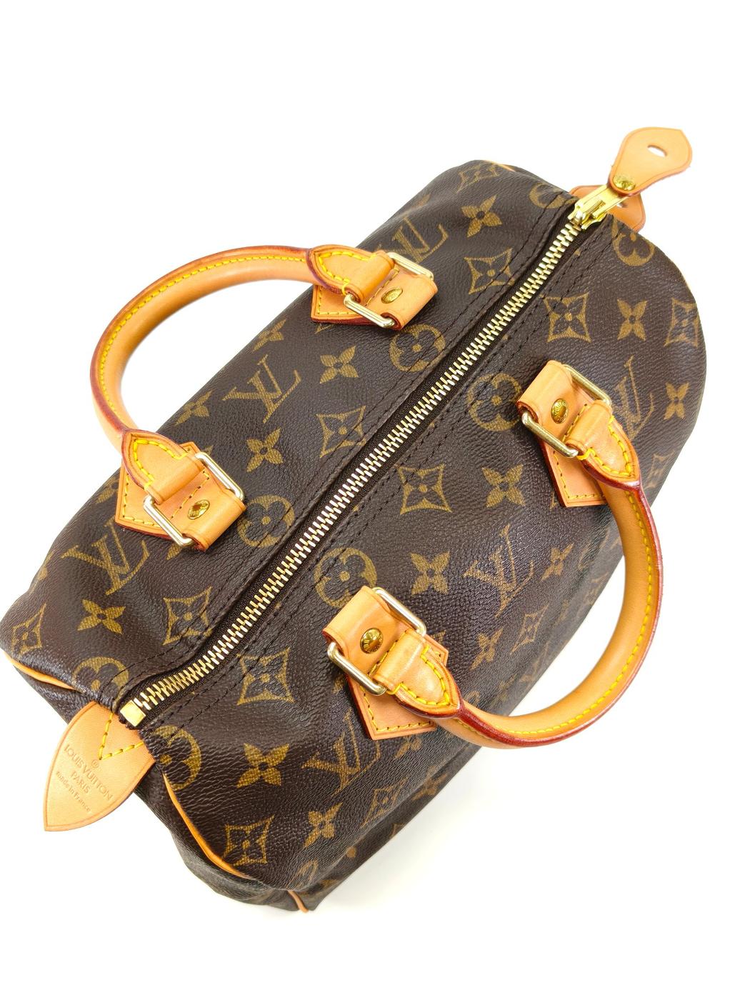 Louis Vuitton ルイ・ヴィトン スピーディ25 ハンドバッグ ボストン M41528 ブラウン 管理番号：10427