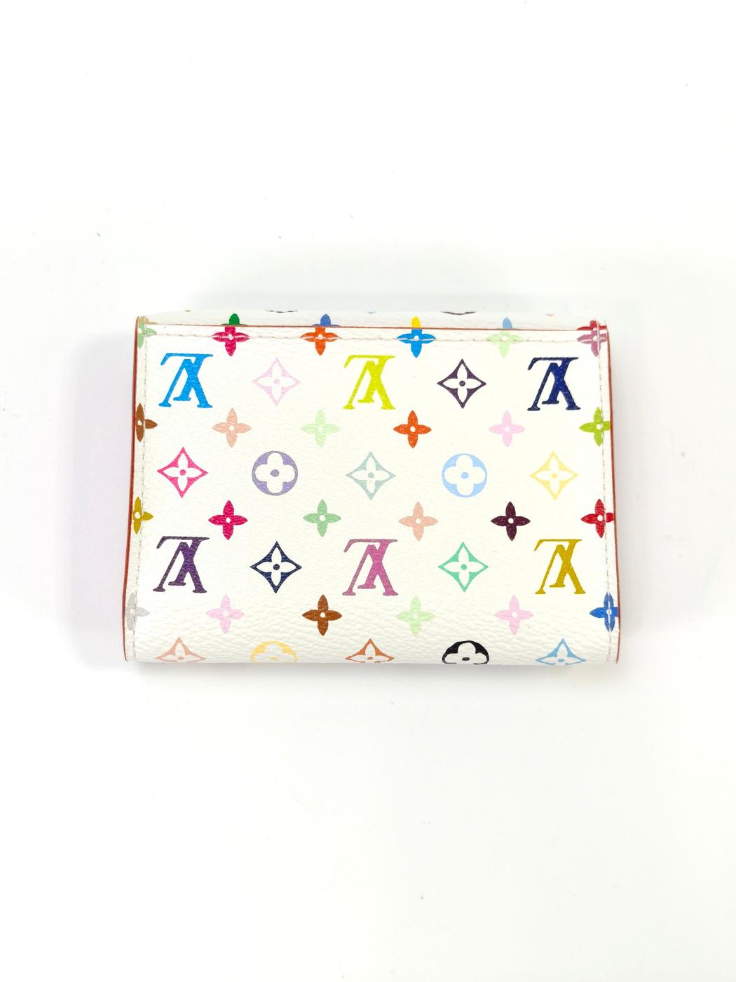 LOUIS VUITTON ルイ ヴィトン モノグラム マルチカラー アンヴェロップ カルト ドゥ ヴィジット カードケース 財布 名刺入れ ブロン 管理番号：10451