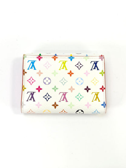 LOUIS VUITTON ルイ ヴィトン モノグラム マルチカラー アンヴェロップ カルト ドゥ ヴィジット カードケース 財布 名刺入れ ブロン 管理番号：10451