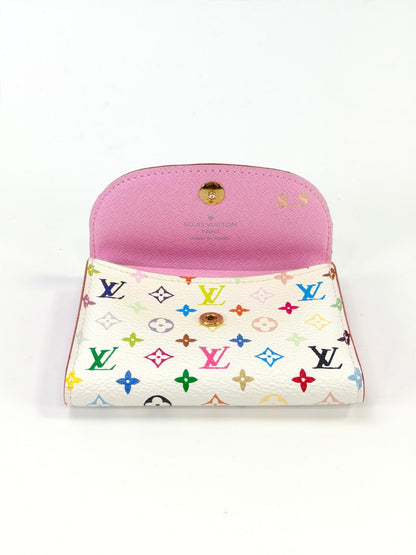 LOUIS VUITTON ルイ ヴィトン モノグラム マルチカラー アンヴェロップ カルト ドゥ ヴィジット カードケース 財布 名刺入れ ブロン 管理番号：10451