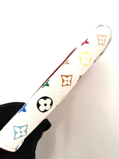 LOUIS VUITTON ルイ ヴィトン モノグラム マルチカラー アンヴェロップ カルト ドゥ ヴィジット カードケース 財布 名刺入れ ブロン 管理番号：10451