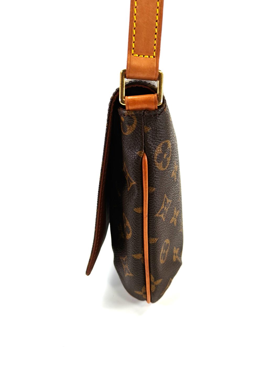 LOUIS VUITTON Musette Tango Short Shoulder Bag Monogram Brown Model number: 10584
