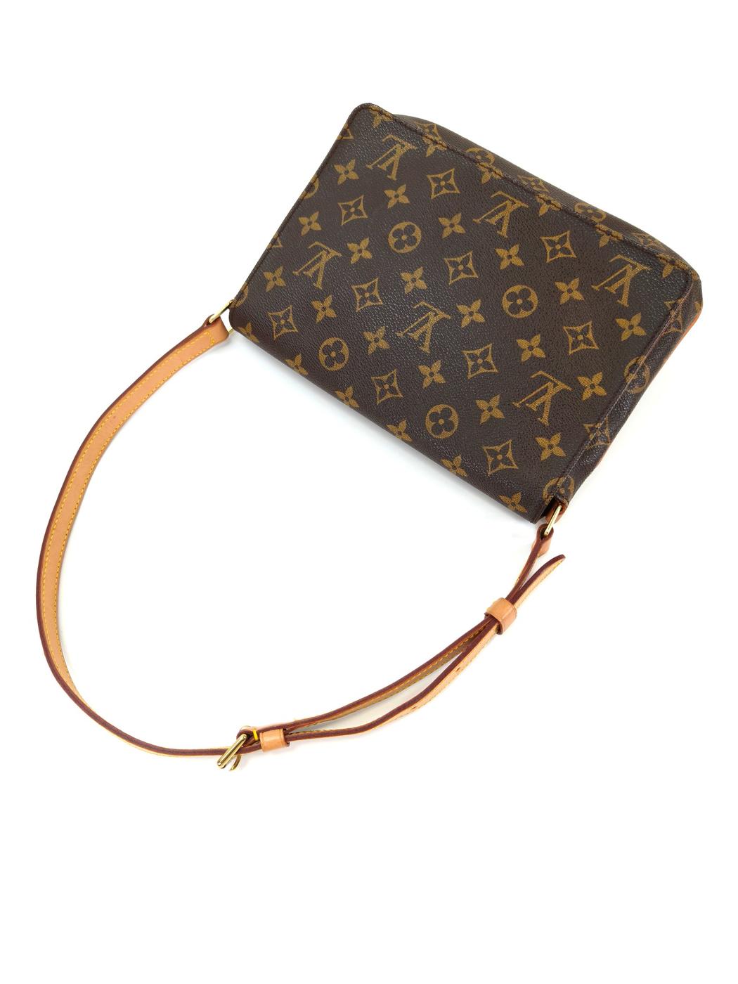 LOUIS VUITTON Musette Tango Short Shoulder Bag Monogram Brown Model number: 10584