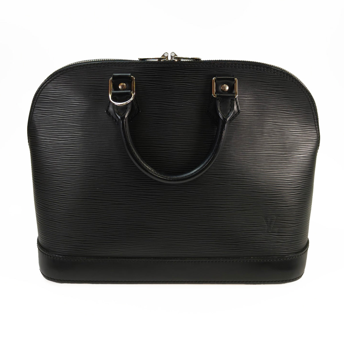 路易威登 LOUIS VUITTON Epi Alma PM 手提包 托特包 黑色 型号：10795