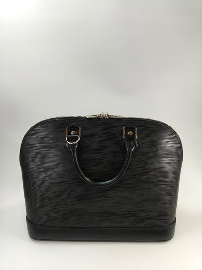路易威登 LOUIS VUITTON Epi Alma PM 手提包 托特包 黑色 型号：10795