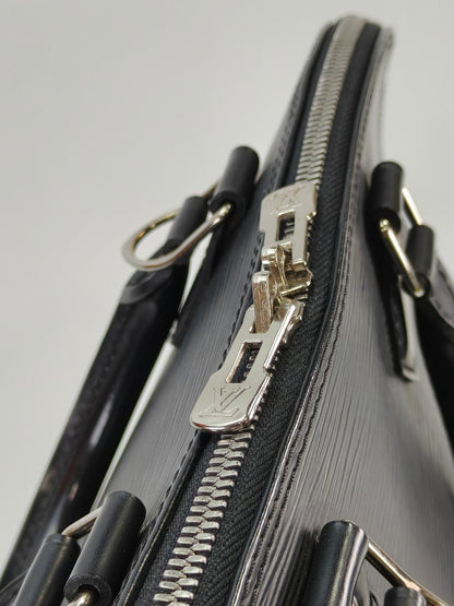 路易威登 LOUIS VUITTON Epi Alma PM 手提包 托特包 黑色 型号：10795